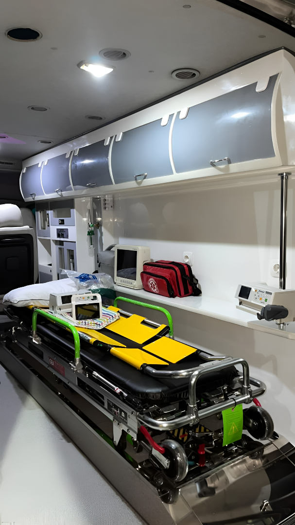 Interior ambulance VVIP Jabodetabek Care